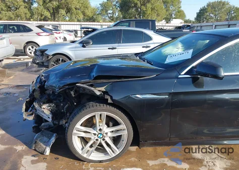 2013 BMW 640I Gran Coupe from USA, damaged, VIN WBA6A0C52DDZ04409